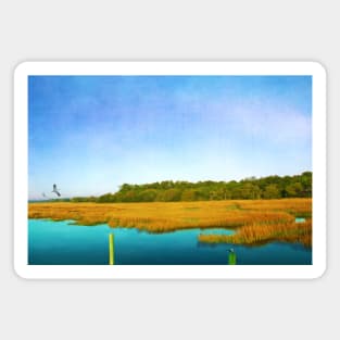 St. Simons Island Golden Marshes Magnet